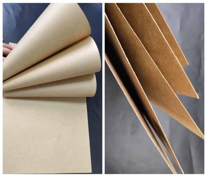 FSC Approved Harmless And Nontoxic Brown Kraft Paper / Food  Grade Paper For Food Bags