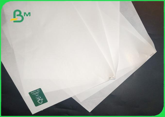 35 / 40gsm FSC approved MG MF food grade white kraft paper in roll