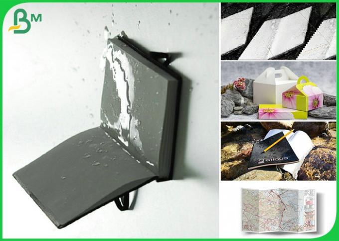 Waterproof & Tear Resistant 120gsm - 450gsm Stone Paper For Printing Notebook
