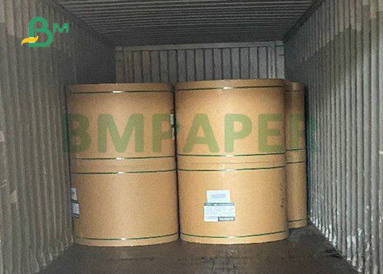 Gładka powierzchnia z pulpy drzewnej 150 g / m2 170 g / m2 C2S Biały błyszczący papier artystyczny