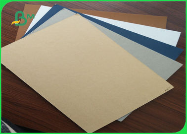 Dostosowana laminowana tablica biała / niebieski lub żółty papier kraft