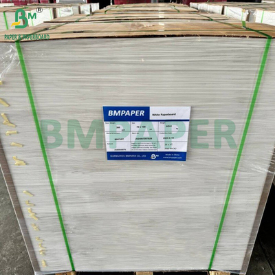 350 gm SBS Solid Bleach Sulphate Board For Cosmetics Packaging High Bulk