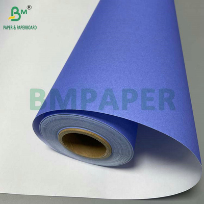 610mm x 50m A0 A1 80GSM Fioletowy Błękitny CAD Plotter Paper Roll