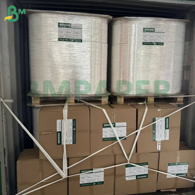 Papier do owijania słomek 24gsm 28gsm dla przemysłu napojów 29MM 33MM Wysoka wytrzymałość