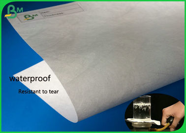 Biały papier drukarski z tkaniny odpornej na łzy i oddychającej