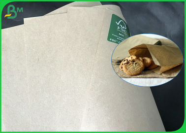 Biodegradowalny 40gsm, 50gsm, gramatura papieru 60gsm, brązowy, do pakowania żywności ulicznej