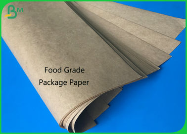 Jumbo Roll 40g 50g Brown Kraft Food Grade Paper Roll do pakowania żywności ulicznej