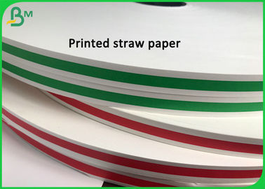 Gładka powierzchnia 60g 80g 120g Rolka papieru spożywczego / Kolorowy papier słomkowy z rozmiarem niestandardowym
