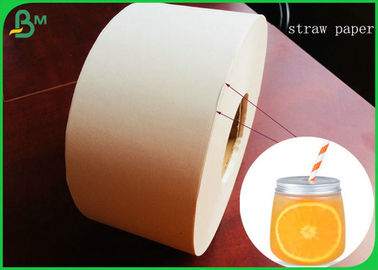 13.5MM 14MM Stripe Printable White Straw Paper Roll Materiał do produkcji słomek