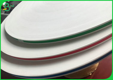 FDA 120G 13,5MM 14MM biały papier pakowy do biodegradowalnej papierowej słomy spożywczej