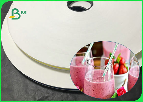 60 g / m2 120 g / m2 Rolka papieru spożywczego / Biodegradowalny biały papier pakowy do słomek papierowych