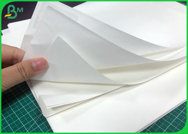Biały papier pakowy klasy spożywczej 120g Czysty bielony worek papierowy w rolce
