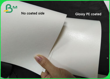 1 boczny papier absorpcyjny powlekany PE Brutto 420 g / m2 Fabryka osuszaczy do pakowania żywności