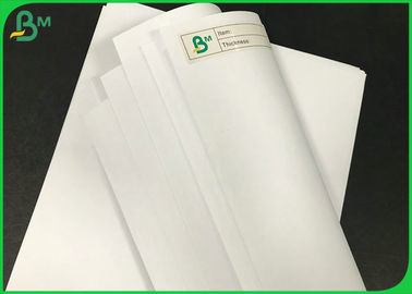 Nieprzezroczysty biały druk 55gsm 70gsm Offset Bond Arkusze papieru 70 * 100cm