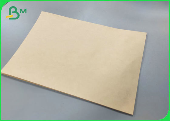 Zatwierdzony przez FDA niebielony papier pakowy o gramaturze 80 m2 i gramaturze 120 g / m2 Papier bambusowy do pakowania żywności