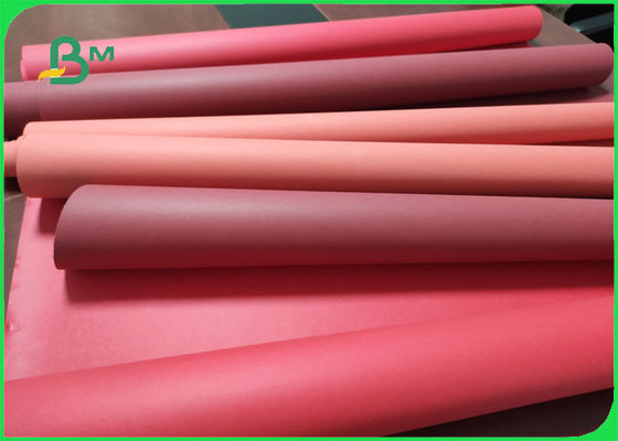 Papier pakowy wielokrotnego użytku nadający się do prania tkanin 0,55 mm Kolor czerwony 150 cm
