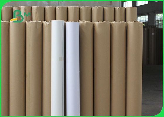 50gr niepowlekany biały papier do plotera dla przemysłu odzieżowego180cm 210cm x 160m