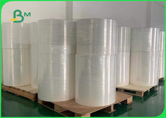 130um termiczny papier syntetyczny do etykiet logistycznych 210mm * 2000m wodoodporny