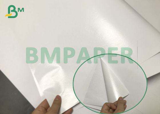 80gsm 100gsm Półbłyszcząca naklejka samoprzylepna Arkusze papieru 20 * 30 cali