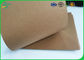 Brązowy papier pakowy kartonowy 80gsm - 350gsm Odporność na rozciąganie do papieru worka cementowego