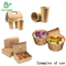 Biodegradowalny Kraft Cup Paper Roll Brown Bowl Paper 210g 230g 250g 280g 300g 350g