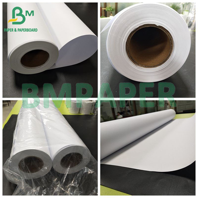 Virgin Wood Pulp CAD 80gm Inkjet Plotter Laser Copier Paper 20Lb 24inch 150ft