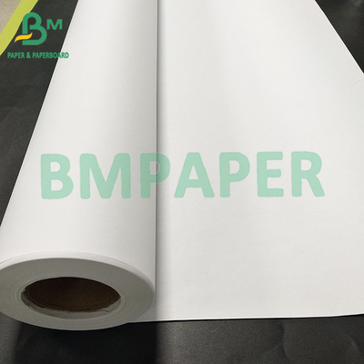 Virgin Wood Pulp CAD 80gm Inkjet Plotter Laser Copier Paper 20Lb 24inch 150ft