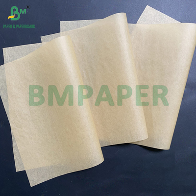 34 gm 40 gm Papier tłuszczoodporny Kraft Brązowy Sandwicz