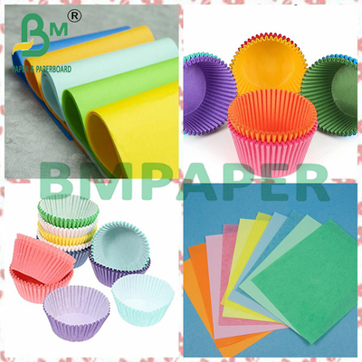 508mm 600mm Greaseproof kolorowe kubki do piwa liner papieru do ciastek muffin