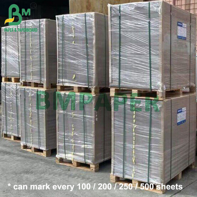 1 mm 820 gm 2 strony Biały Pokryty Papier Laminatowy Z Szarymi Płytami Średnimi Dupleksem