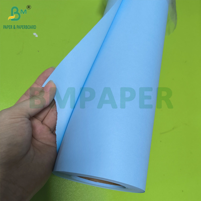 Niepowlekany papier do wykonania rysunków CAD z pojedynczym bokiem niebieskiego koloru