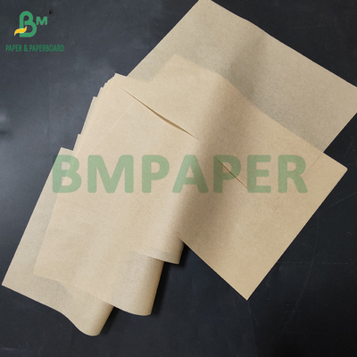 35 gm 40 gm Brązowy, tłuszczoodporny papier opakowaniowy na kanapki do jedzenia 700 mm