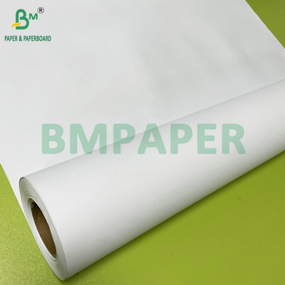 Ultra biały 20 # papierowe rolki dla dużych formatów CAD Plotter 36c x 500ft