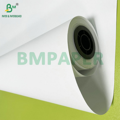Ultra biały 20 # papierowe rolki dla dużych formatów CAD Plotter 36c x 500ft