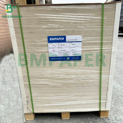 350 gm CKB Biały powierzchnia Brązowy Kraft Back Paper dla pudełek sałatek 25' x 38'