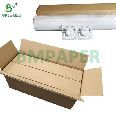 24lb 36lb HP powlekany mattyczny szeroki format papieru papierowego do plakatów 42" x 150"