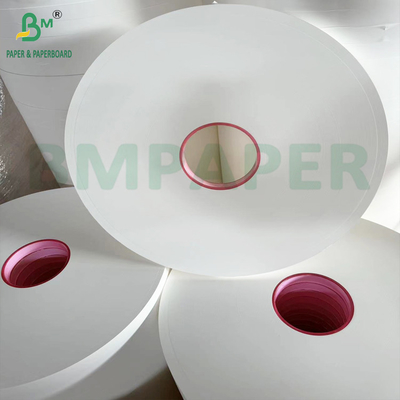 Biały ekologiczny papier owinięty słomką żywnością Kraft papier 28 gm do indywidualnego pakowania