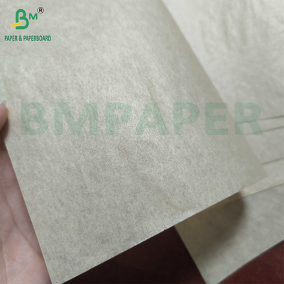 Papier do opakowań na kanapki naturalny brązowy 40 gm 45 gm papier tłuszczoodporny