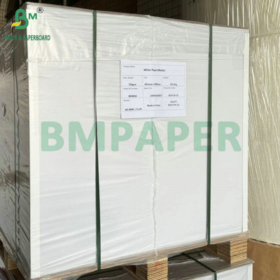 60# Gloss Finish Jednostronnie powlekany papier C1S Biały arkusz do druku