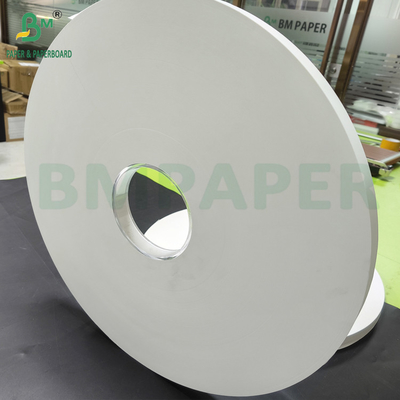 Biopapier ze słomy papierowy 28 gm 32 mm x 6000 m Roll Biały kolor