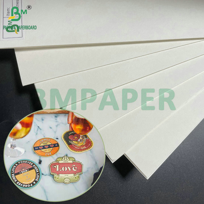 Naturalny Absorbent Pulpboard Blank Coaster Paper 35PT 40PT Na wycieraczkę piwną