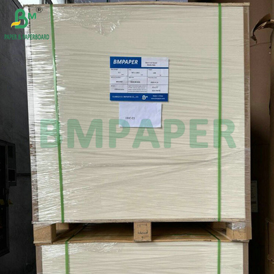Naturalny Absorbent Pulpboard Blank Coaster Paper 35PT 40PT Na wycieraczkę piwną