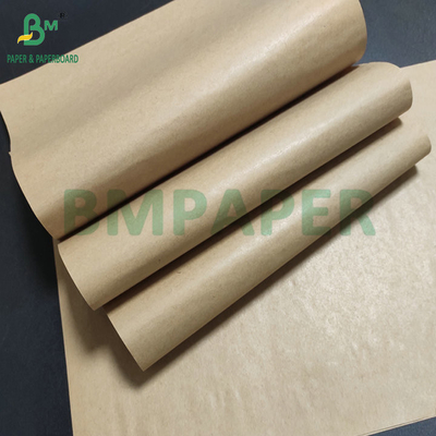 75 gm 80 gm Wysokiej wytrzymałości na rozciąganie Brązowy papier kraft do produkcji worków cementowych