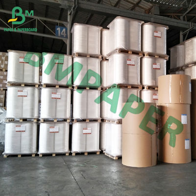 Biały papier opakowaniowy do żywności Niepowlekany, wybielony papier kraft do toreb papierowych