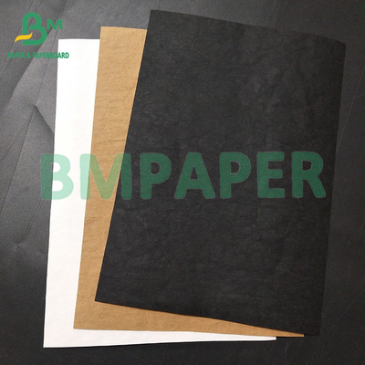 0.35mm, 0.55mm Biały Czarny Wymywany Papier Kraft do Tworzenia Worek