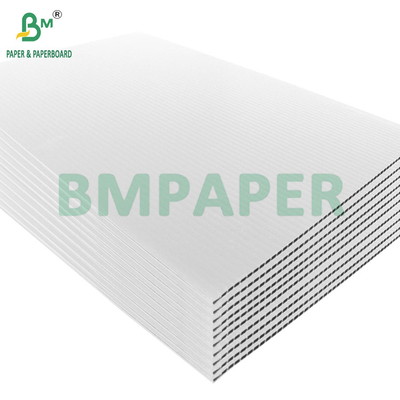1.5MM 3warstwowa biała płytka falista do pudełek kosmetycznych Liner E Flut 69 x 99CM