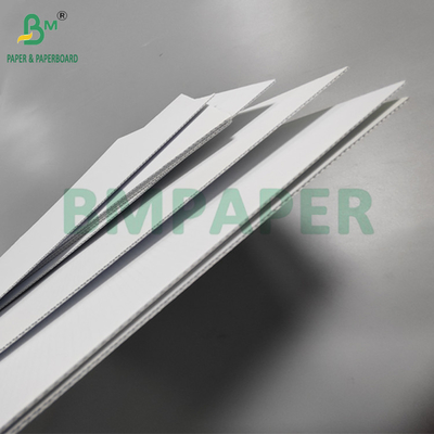 1.5MM 3warstwowa biała płytka falista do pudełek kosmetycznych Liner E Flut 69 x 99CM