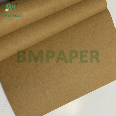 Teksturowane pralne Kraft P0.55mm 150cm X 100m 50maper Rolls For Jeans Label