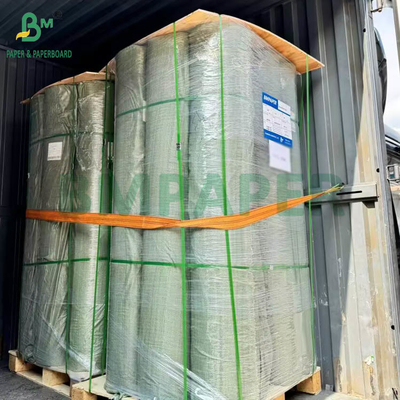 Teksturowane pralne Kraft P0.55mm 150cm X 100m 50maper Rolls For Jeans Label
