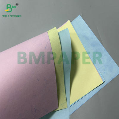 50 gramów 55 gramów Niebieski Żółty Kolor NCR Wynik bezwęglowy Papier z 640 x 900 mm